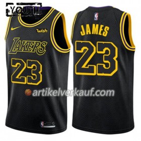 NBA Los Angeles Lakers Trikot LeBron James 23 Nike City Edition Swingman - Kinder